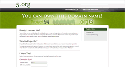 Desktop Screenshot of 5.org